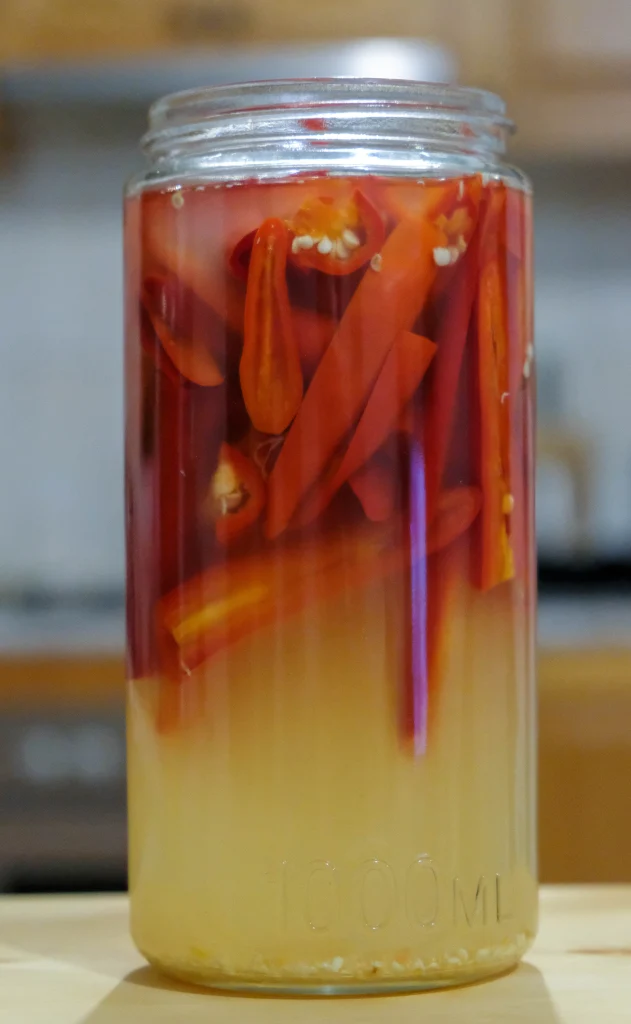 Whole Chilli Ferment in Jar